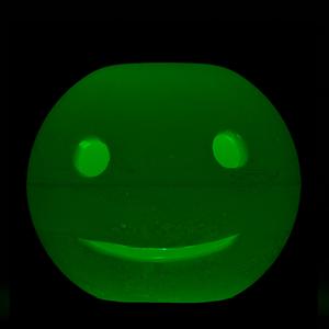 Wax Luminary Art - Happy Face Emoji Candle