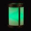 Wax Luminary Cylinder in Metal Holder