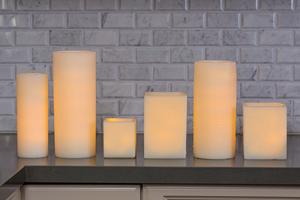 G5 Flameless Square Pillar Candles - Kitchen Skyline