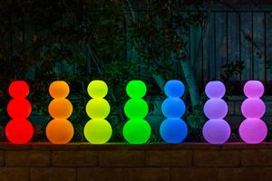 G5 Flameless Spheres Rainbow Pattern