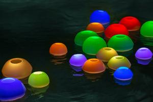 G5 Flameless - Rainbow Floating Candles