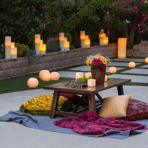 Majestic Gardens turn to Majestic Illuminated Gardens at Nightfall