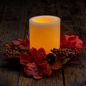 G5 Flameless Candles - Thanksgiving Wreath
