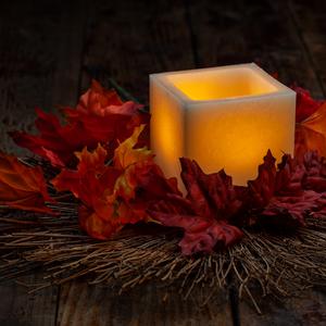 G5 Flameless Candles - Thanksgiving Wreath