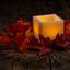 G5 Flameless Candles - Thanksgiving Wreath