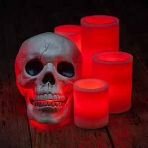 G5 Flameless Candles - Red Glowing Skull