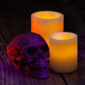G5 Flameless Candles - Glitter Skull
