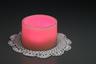 Pink Valentines Day Flameless Candle Display