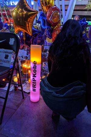 Kobe Tribute Candle - RIP Kobe