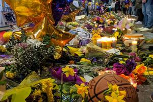 Kobe Tribute Staples Center Los Angeles