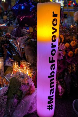 Kobe Tribute Candle - Mamba Forever