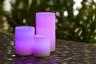Lavender Illuminated Flameless Candle Table Decor