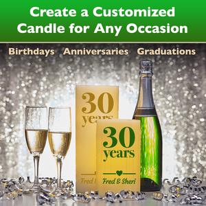 The Anniversary Candle