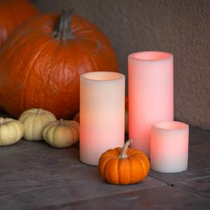 Flameless Candles Holiday Event Decor