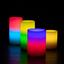 Multi Level Color Flameless Candle Decor