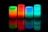 Multi Level Color Flameless Candle Deco Art