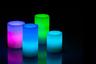 Multi Level Color Wax Flameless Deco Art