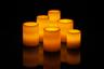 Complete Amber Illumination Wax Luminary Deco Art - Candle Cluster