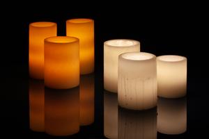 Restaurant Lighting Flameless Candle Cluster - Complete Illumination