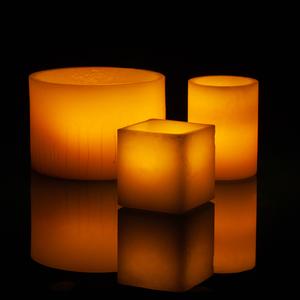 Complete Amber Illumination Flameless Candle Deco Art