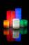 Mix Color Complete Illumination Wax Luminary Candle Contemporary Art