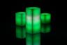 St Patrick's Flameless Candle Set