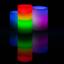 Mix Color Level Rainbow Flameless Pride Candle Set