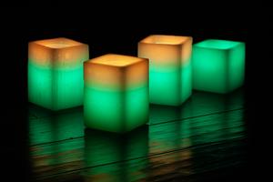 St. Patrick's Gold Pot Flameless Candles