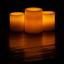 Complete Amber Illumination Flameless Candle Trio