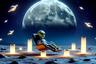 Lunar Lounge with Cosmic View