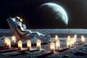 Astronaut's Celestial Rest
