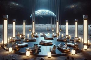 Lunar Lounge: A Vision of Future Space Exploration