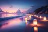 Twilight Pathway on the Beach