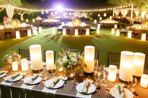 Illuminated Garden Banquet