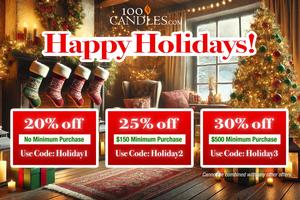 Warm Up Your Holidays: The Glow of 100Candles - Savings Trio