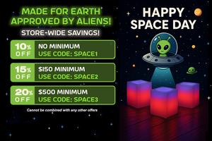 This Space Day, Glow Beyond the Stars!