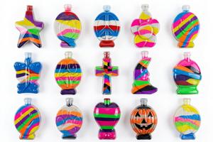 Sand Art Bottles & Paintings