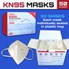 KN95 Protective 5 Layers Face Mask BFE 95% PM2.5 Disposable Respirator
