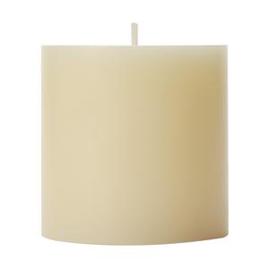 3x3 Ivory Pillar Candle