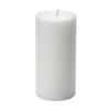 3x6 White Pillar Candle