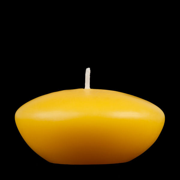 3 Inch Yellow Floating Candles