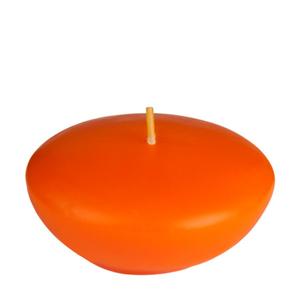 3 Inch Orange Floating Candles