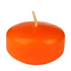 2 Inch Orange Floating Candles