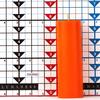 2x6 Orange Pillar Candle