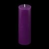 2x6 Purple Pillar Candle
