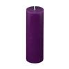 2x6 Purple Pillar Candle