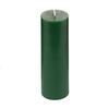 2x6 Green Pillar Candle