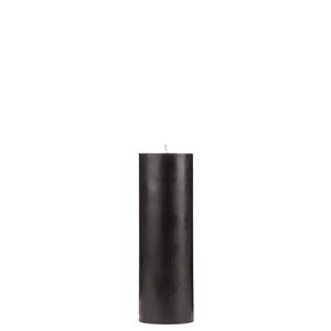 2x6 Black Pillar Candle