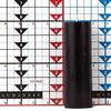 2x6 Black Pillar Candle