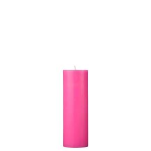2x6 Hot Pink Pillar Candle